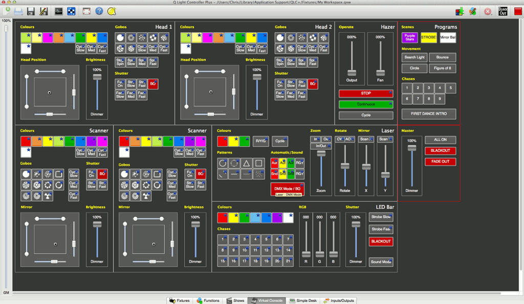 QLC+ / Q Light Controller+ / FAQ, Manual, быстрый старт, скачать