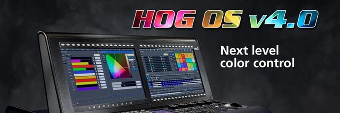 ETC объявляет о крупном обновлении операционной системы Hog 4 до версии 4.0